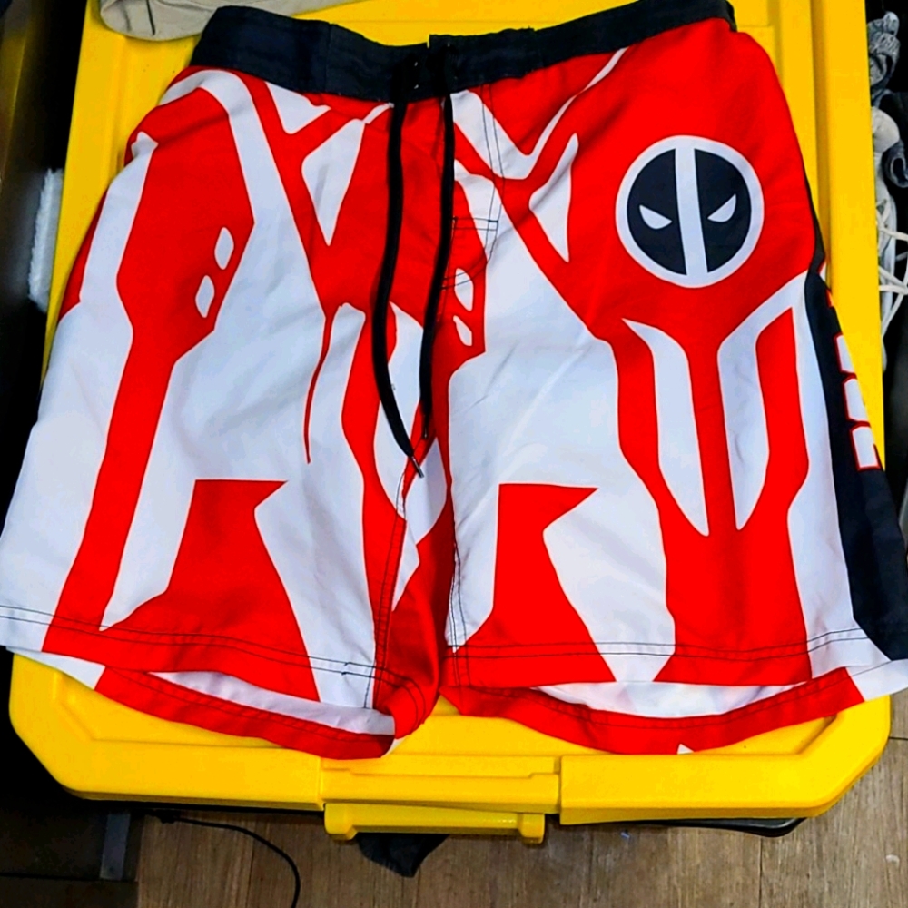 MARVEL men's custom swim shorts